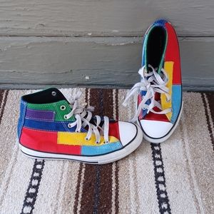 Converse Chuck Taylor All Star Hi Top Color Block Youth Size 2